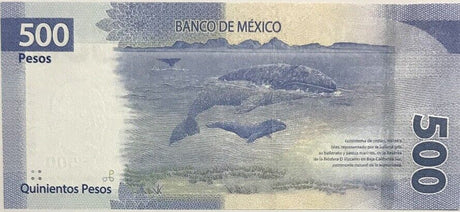 Mexico 500 Pesos 05-01-2022 P 136 UNC