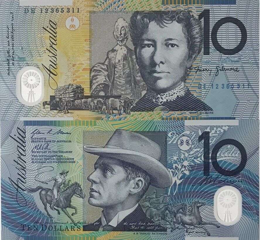 Australia 10 Dollars 2012 P 58 f POLYMER UNC