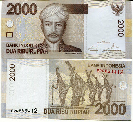 INDONESIA 2000 2,000 RUPIAH 2015 P 148 UNC