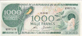 Burundi 1000 Francs 1988 P 31 d UNC