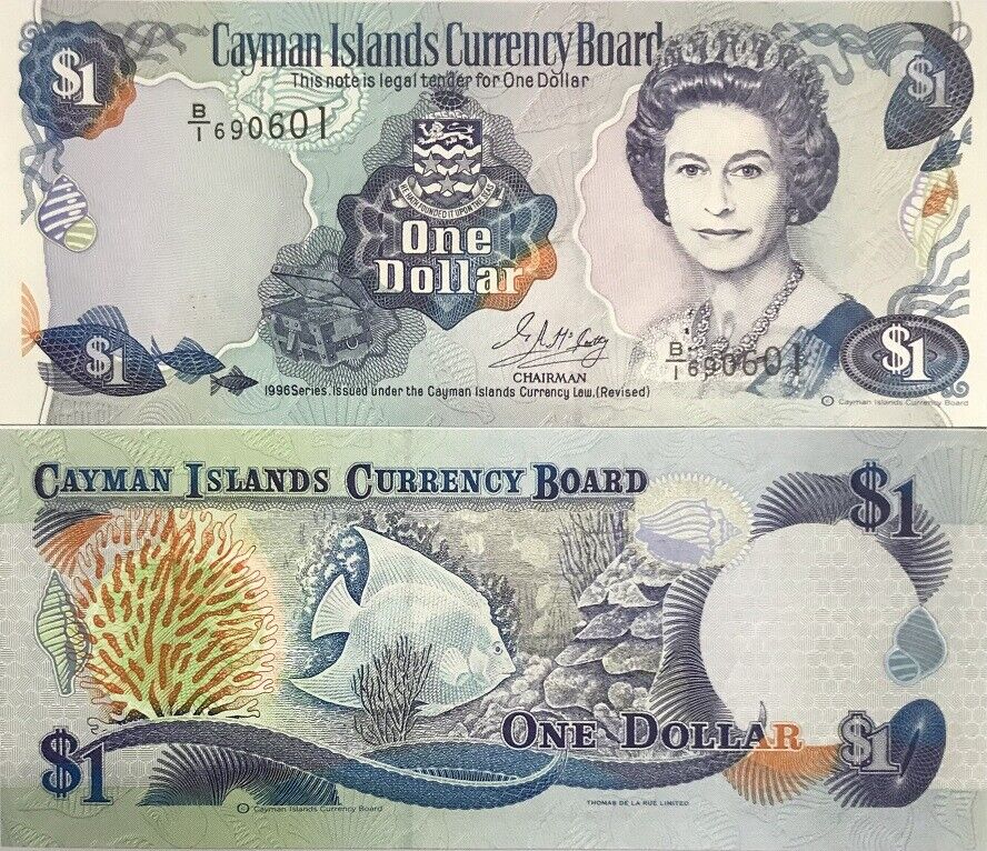 Cayman Islands 1 Dollars 1996 P 16 UNC