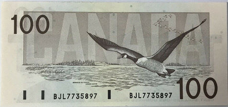 Canada 100 Dollars 1988 P 99 c UNC