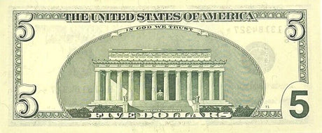 United States 5 Dollars USA 1999 P 505* Replacement F Atlanta UNC