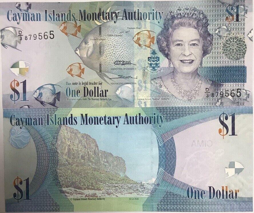 Cayman Islands 1 Dollars 2010 QEII D/3 P 38 c UNC