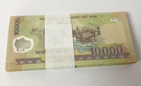 Vietnam 10000 Dong 2018 P 119 UNC Lot 50 Pcs 1/2 Bundle