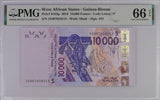 West African States Guinea 10000 Francs 2016 P 918 Sp Gem UNC PMG 66 EPQ