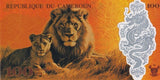 Cameroun 100 Francs 2024 DRAGON LION Polymer Commemorative UNC