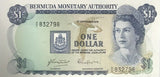 Bermuda 1 Dollar 1979 Prefix A/5 P 28 b AUnc