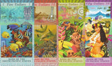 South Pacific States Set 4 PCS 5 10 20 50 Tahiti Bora 2015 - 2016 Fantasy