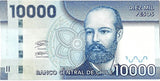 Chile 10000 Pesos 2021 P 164 j UNC