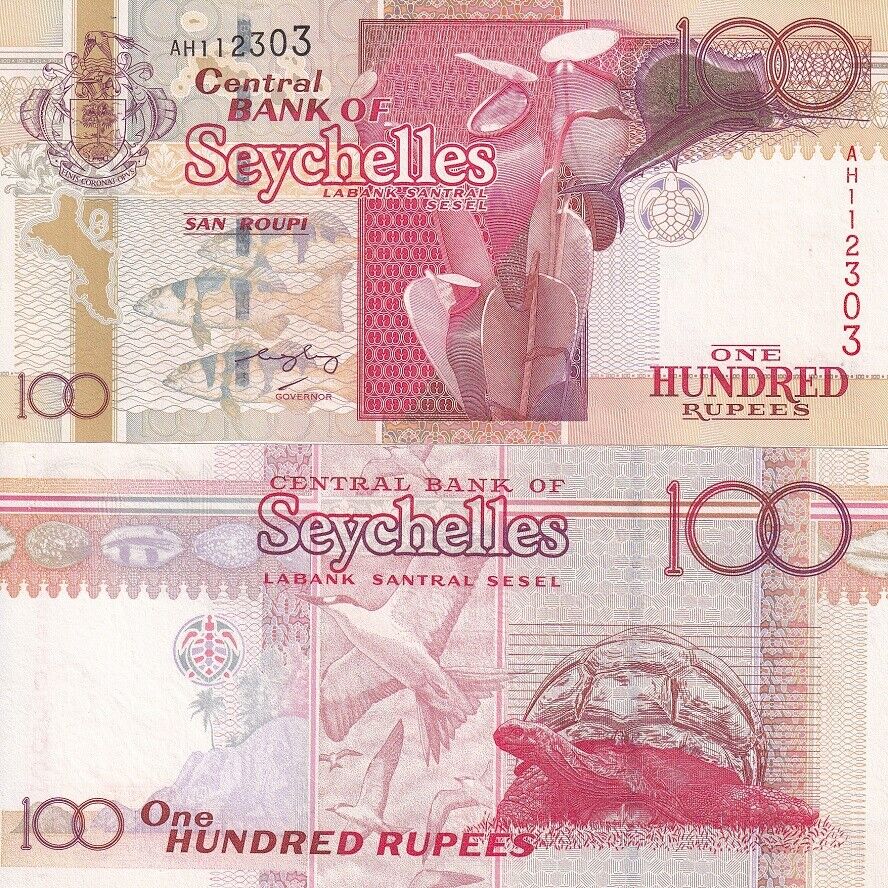 Seychelles 100 Rupees ND 2001 P 40 c AUnc