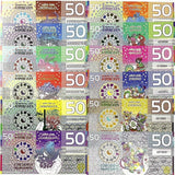 Kamberra Set 12 Polymer 2009-2020 Chinese Zodiac Lunar Calendar