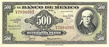 Mexico 500 Pesos 1978 P 51 t UNC