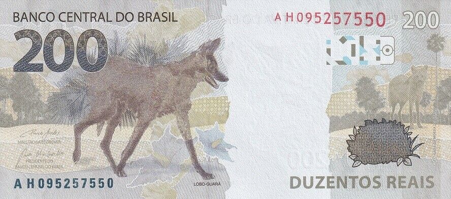 Brazil 200 Reais ND 2020 P 258 a UNC