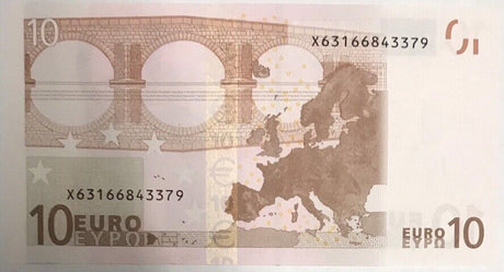 Euro 10 Euro 2002 P 9 X Germany XF/AUnc