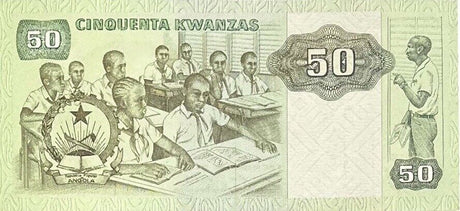 Angola 50 Kwanzas 1984 P 118 UNC