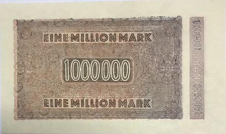 Germany 1000000 Mark 1923 P 93 UNC