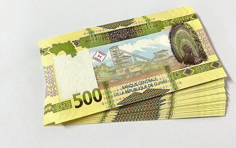 Guinea 500 Francs 2022 P 52 UNC LOT 25 PCS