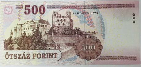 Hungary 500 Forint 2008 P 196 b aUNC