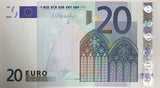 Euro 20 Euro 2002 P 16 P AU-UNC