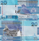 Gambia 20 Dalasis 2023 / 2024 P 39 NEW Sign UNC
