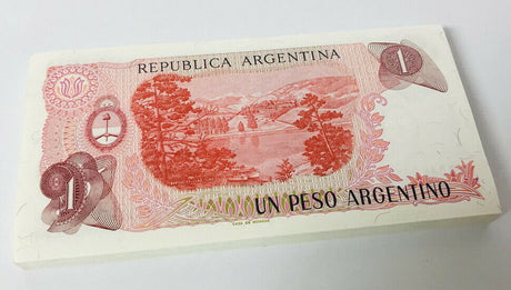 Argentina 1 Peso 1983 P 311 b UNC LOT 25 PCS