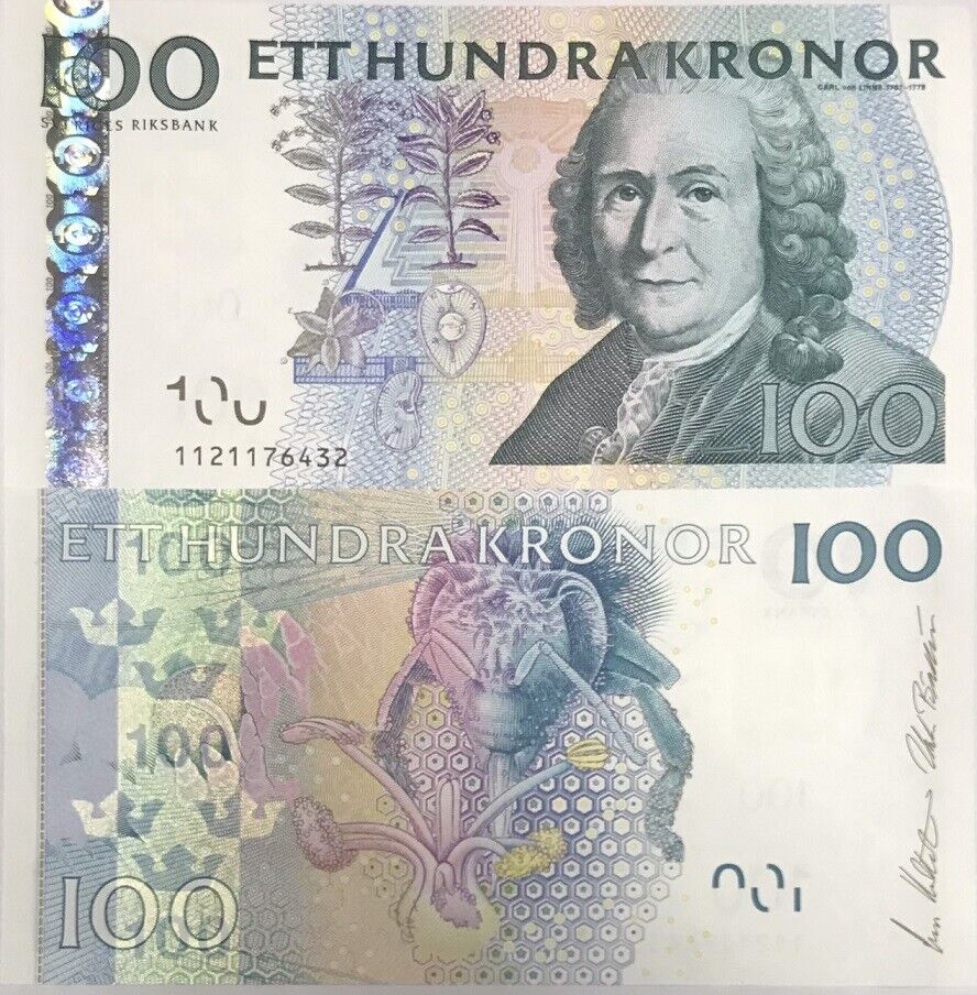 Sweden 100 Kronor 2001 P 65 a UNC