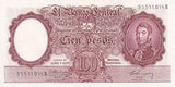 Argentina 100 Pesos ND 1957-1967 P 272 AU-AUnc