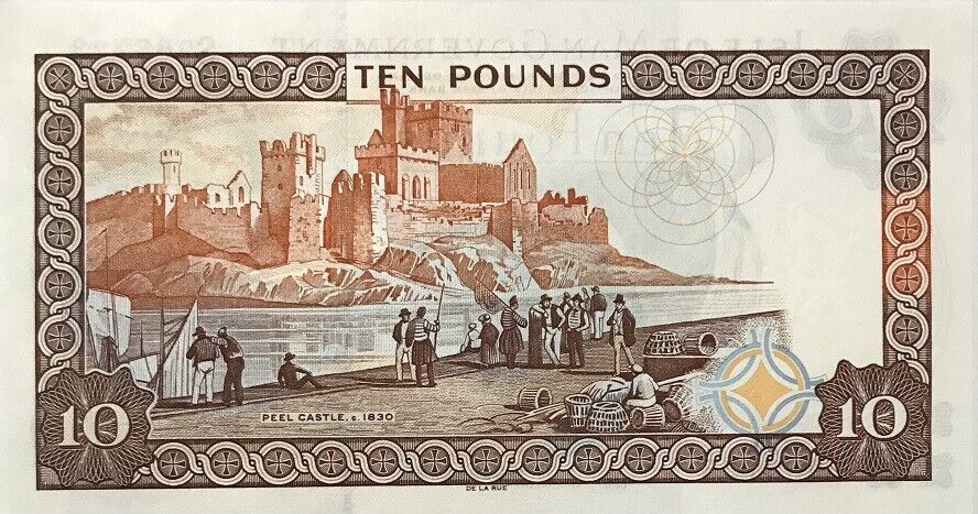Isle of Man 10 Pounds ND 2007 P 46 a UNC
