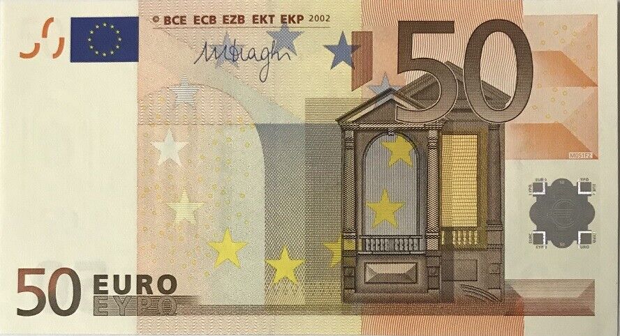 Euro 50 Euro Spain 2002 P 17 v UNC