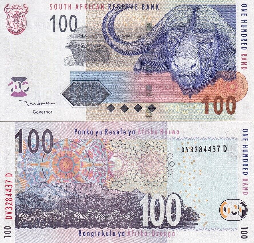 South Africa 100 Rands ND 2005 P 131 a UNC
