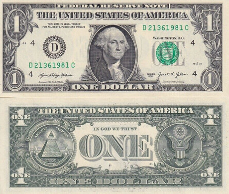 United States 1 Dollars USA 2021 P 549 Cleveland OH "D" UNC LOT 3 PCS