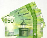 Norway 50 Kroner 2017 P 53 UNC LOT 3 PCS