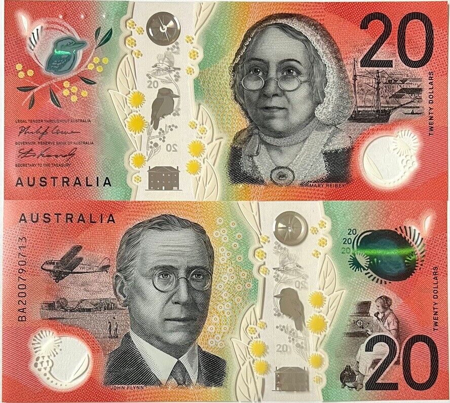 Australia 20 Dollars 2020 New Sign P 64 Polymer UNC