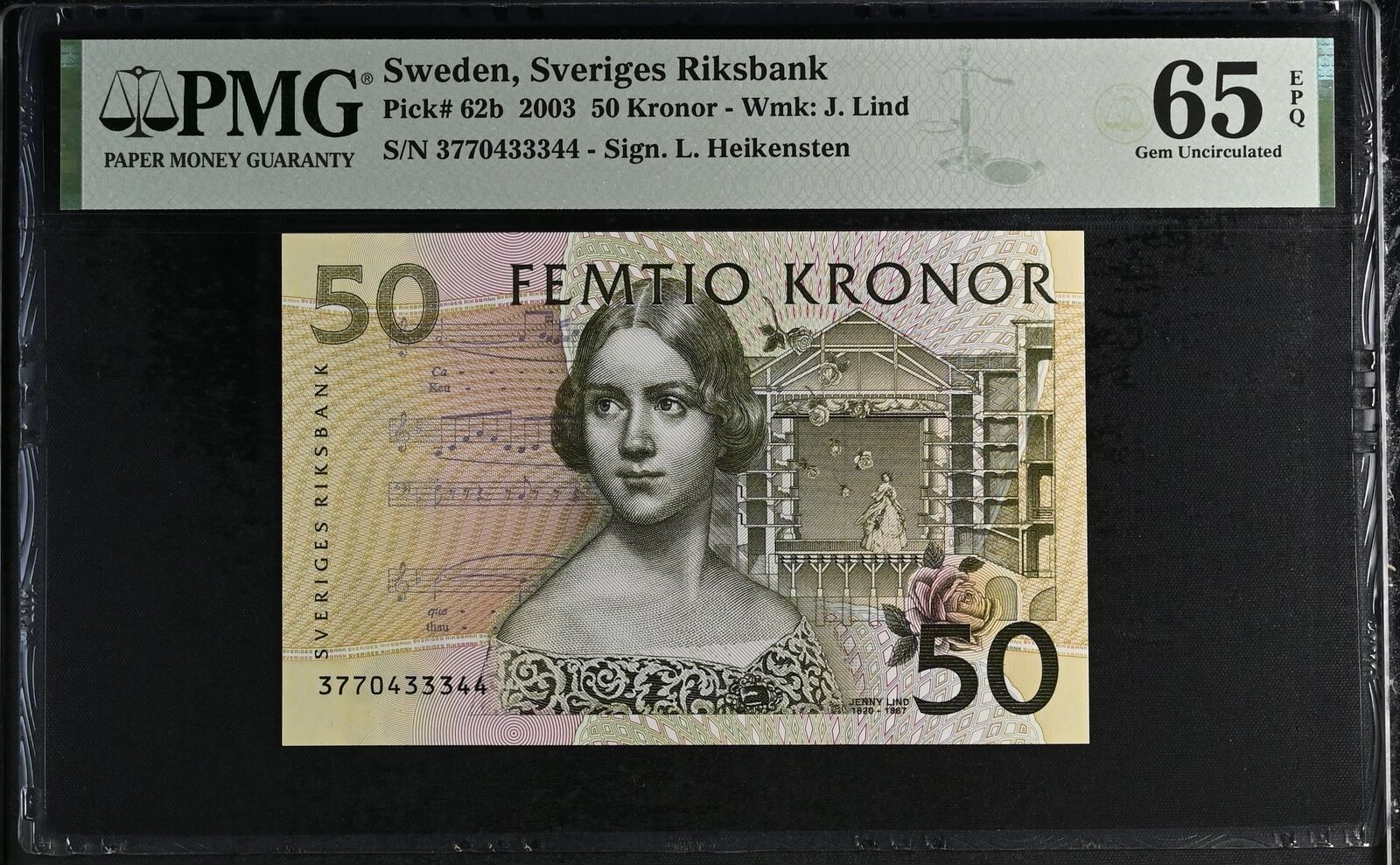 おしゃれ】 World Paper Money SWEDEN 1000 Kronor【2004】 世界 - chtrbx.ai