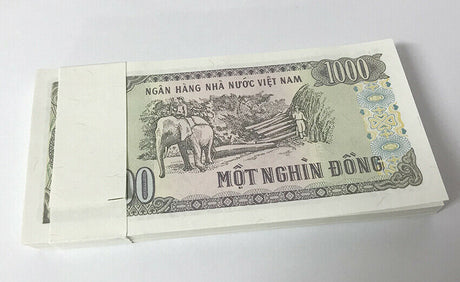 Vietnam 1000 Dong 1988 P 106 UNC LOT 100 PCS 1 BUNDLE