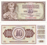 Yugoslavia 10 Dinara 1978 P 87 a UNC LOT 10 PCS