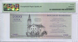 Hungary 1000 Bocskai Korona ND 2021 P NEW #267 Superb Gem UNC PMG 70 EPQ TOP