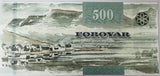 Faeroe Islands 500 Kronur 2011 P 32 UNC