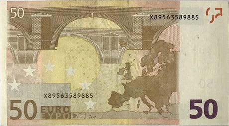 Euro 50 Euro Germany 2002 P 17 x  AUnc