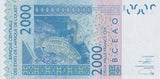 West African States Senegal 2000 Francs 2022 P 716 K UNC