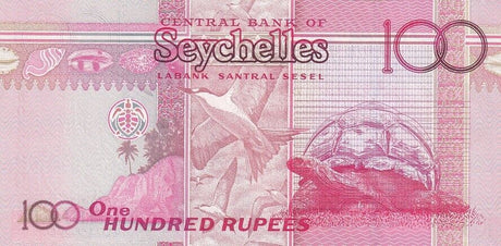 Seychelles 100 Rupees 2011 P 44 a UNC