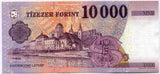 HUNGARY 10,000 10000 FORINT 2019 P 206 SIGN # 2 UNC