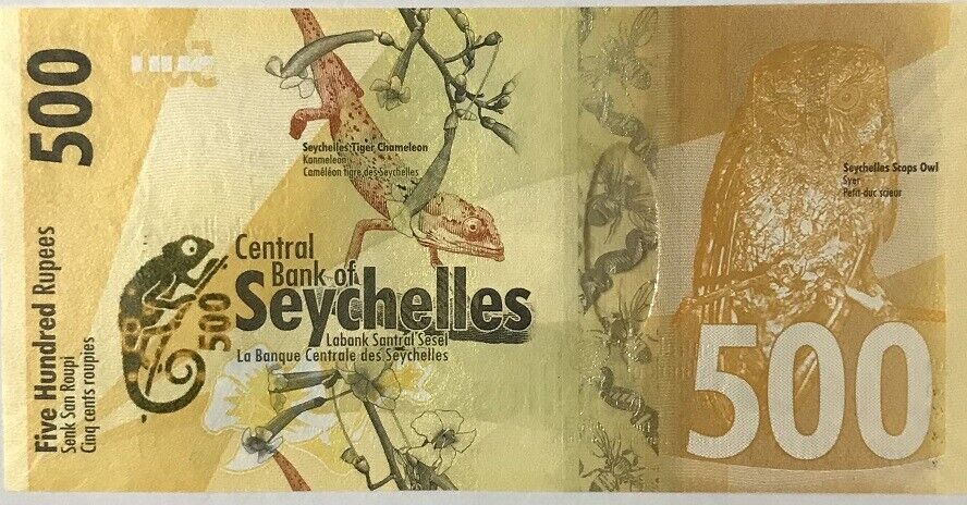 Seychelles 500 Rupees 2016 P 51 UNC – Noteshobby