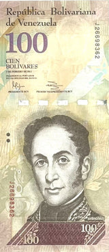 Venezuela 100 Bolivares 2011 P 93 d UNC