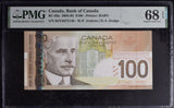 Canada 100 Dollars 2004/2003 P 105 BC-66a Superb GEM UNC PMG 68 EPQ TOP