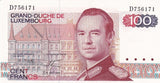 Luxembourg 100 Francs 1980 P 57 a AU-UNC