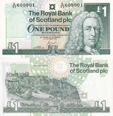 Scotland 1 Pound 2001 P 351 e UNC