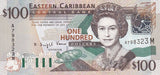 East Caribbean 100 Dollars ND 2003 P 46 m QEII UNC