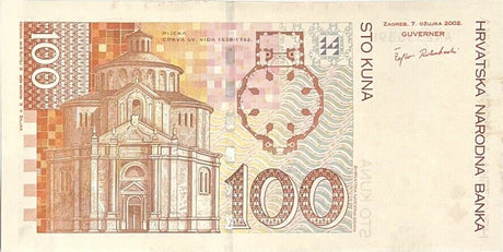 Croatia 100 Kuna 2002 P 41 a UNC
